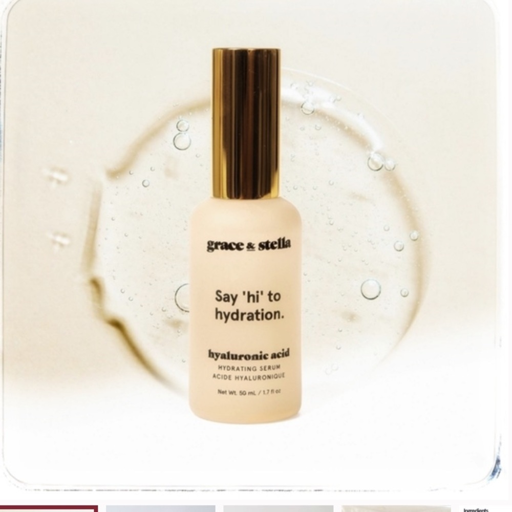 Hyaluronic Acid Serum for Skin Hydration | Grace & Stella 50 mL
